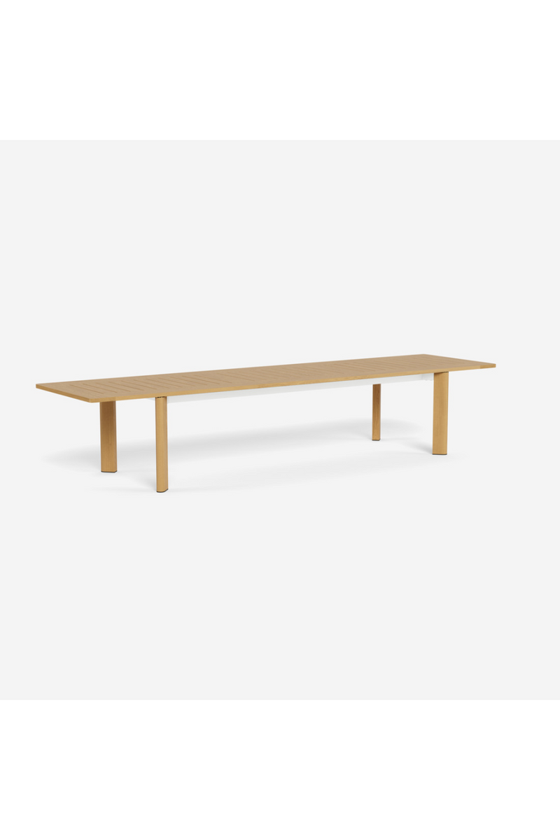 Teak Outdoor Extending Dining Table | Andrew Martin Byron | Oroatrade.com