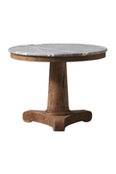 Vintage Pine Pedestal Dining Table | Andrew Martin Michaelangelo | Oroatrade.com
