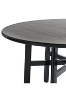 Black Round Dining Table | Andrew Martin Bacchus | Oroatrade.com