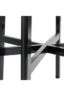 Black Round Dining Table | Andrew Martin Bacchus | Oroatrade.com