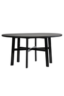 Black Round Dining Table | Andrew Martin Bacchus | Oroatrade.com