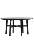 Black Round Dining Table | Andrew Martin Bacchus | Oroatrade.com