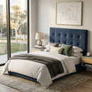 Blue Quilted Headboard | Andrew Martin Paxton