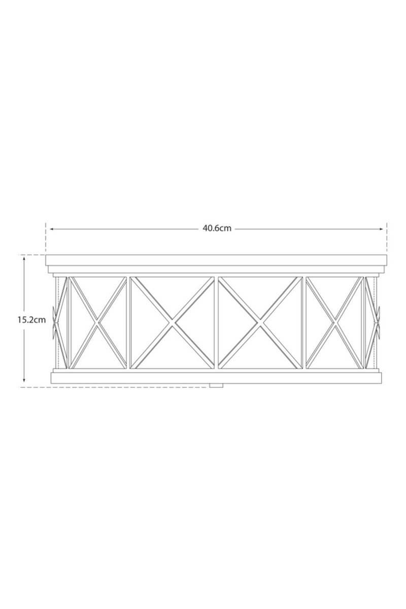 Art Deco Round Ceiling Lamp | Andrew Martin Montpelier | Oroatrade.com