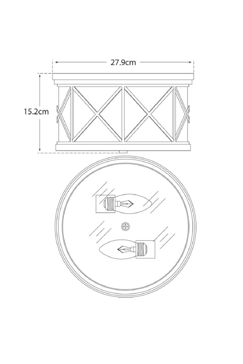 Art Deco Round Ceiling Lamp | Andrew Martin Montpelier | Oroatrade.com