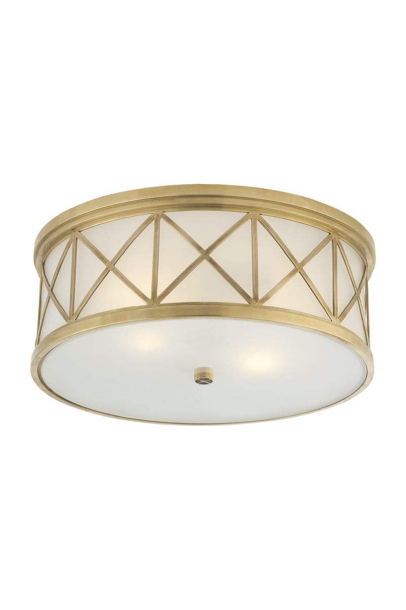 Frosted Glass Round Ceiling Light S | Andrew Martin Montpelier | Oroatrade.com