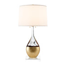 White Silk Crystal Table Lamp | Andrew Martin Juliette