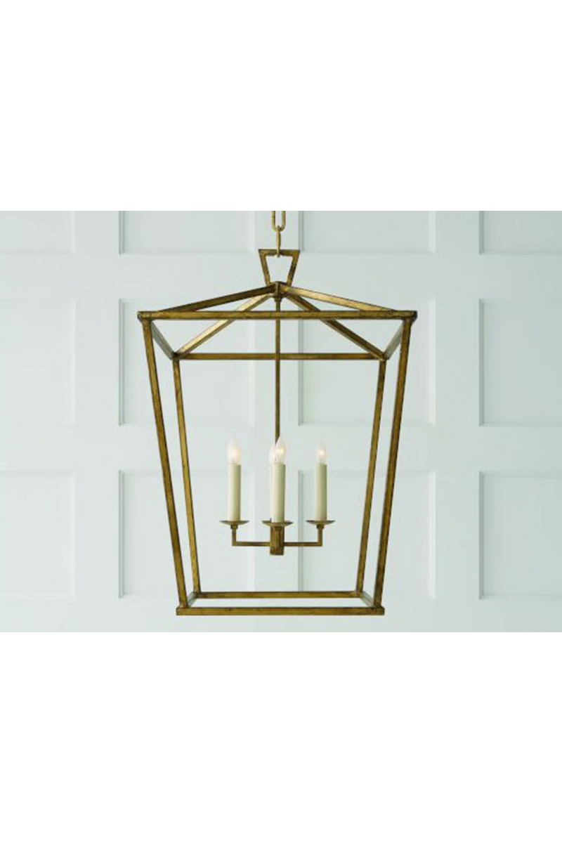 Iron Framed Candle Pendant Lamp | Andrew Martin Darlana | Oroatrade.com