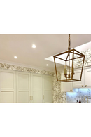 Iron Framed Candle Pendant Lamp | Andrew Martin Darlana | Oroatrade.com