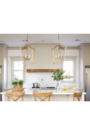 Iron Framed Candle Pendant Lamp | Andrew Martin Darlana | Oroatrade.com