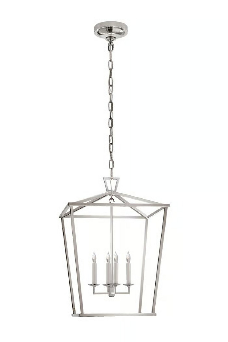 Iron Framed Candle Pendant Lamp | Andrew Martin Darlana | Oroatrade.com