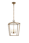 Iron Framed Candle Pendant Lamp | Andrew Martin Darlana | Oroatrade.com