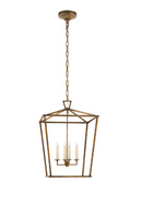 Iron Framed Candle Pendant Lamp | Andrew Martin Darlana | Oroatrade.com