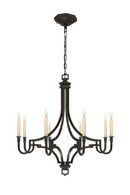 Eight-Candle Chandelier | Andrew Martin Mykonos | Oroatrade.com