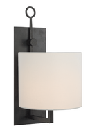White Linen Wall Lamp | Andrew Martin Aspen | Oroatrade.com