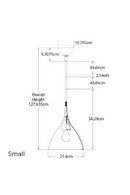 Gold Interior Pendant Lamp | Andrew Martin Agnes | Oroatrade.com