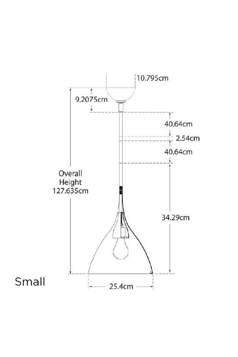 Gold Interior Pendant Lamp | Andrew Martin Agnes | Oroatrade.com