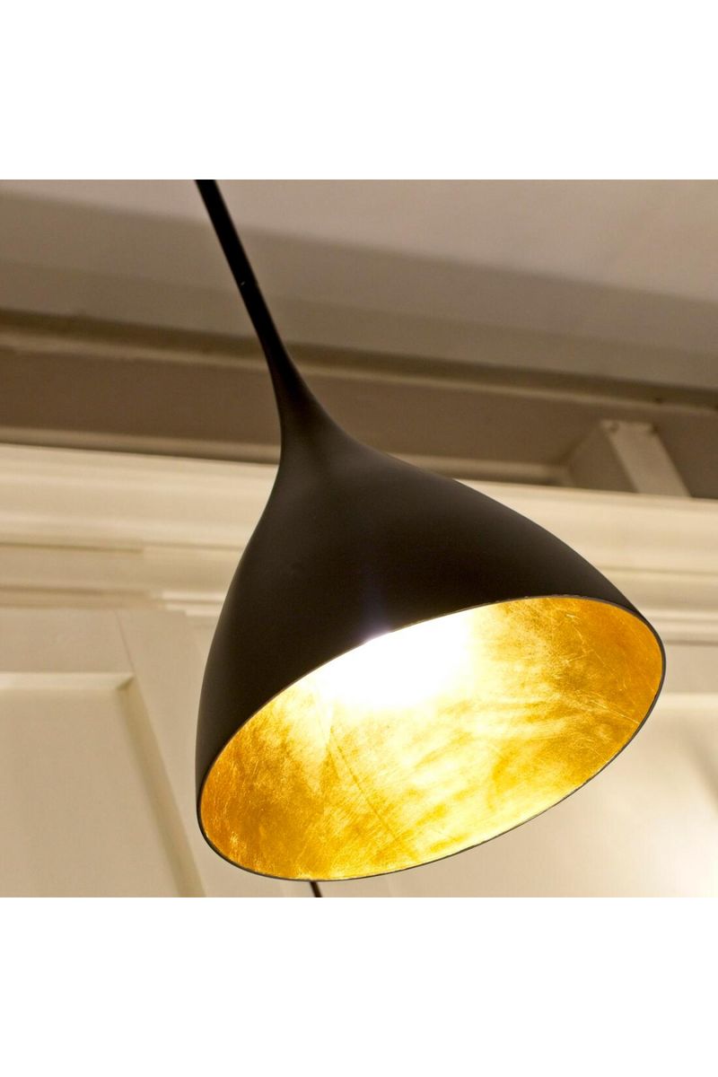 Gold Interior Pendant Lamp | Andrew Martin Agnes | Oroatrade.com