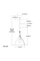 Gold Interior Pendant Lamp | Andrew Martin Agnes | Oroatrade.com