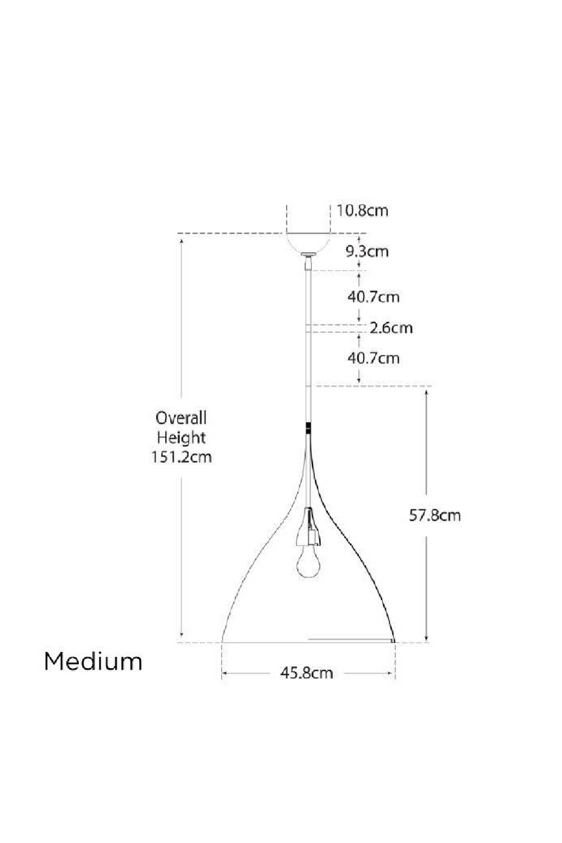 Gold Interior Pendant Lamp | Andrew Martin Agnes | Oroatrade.com