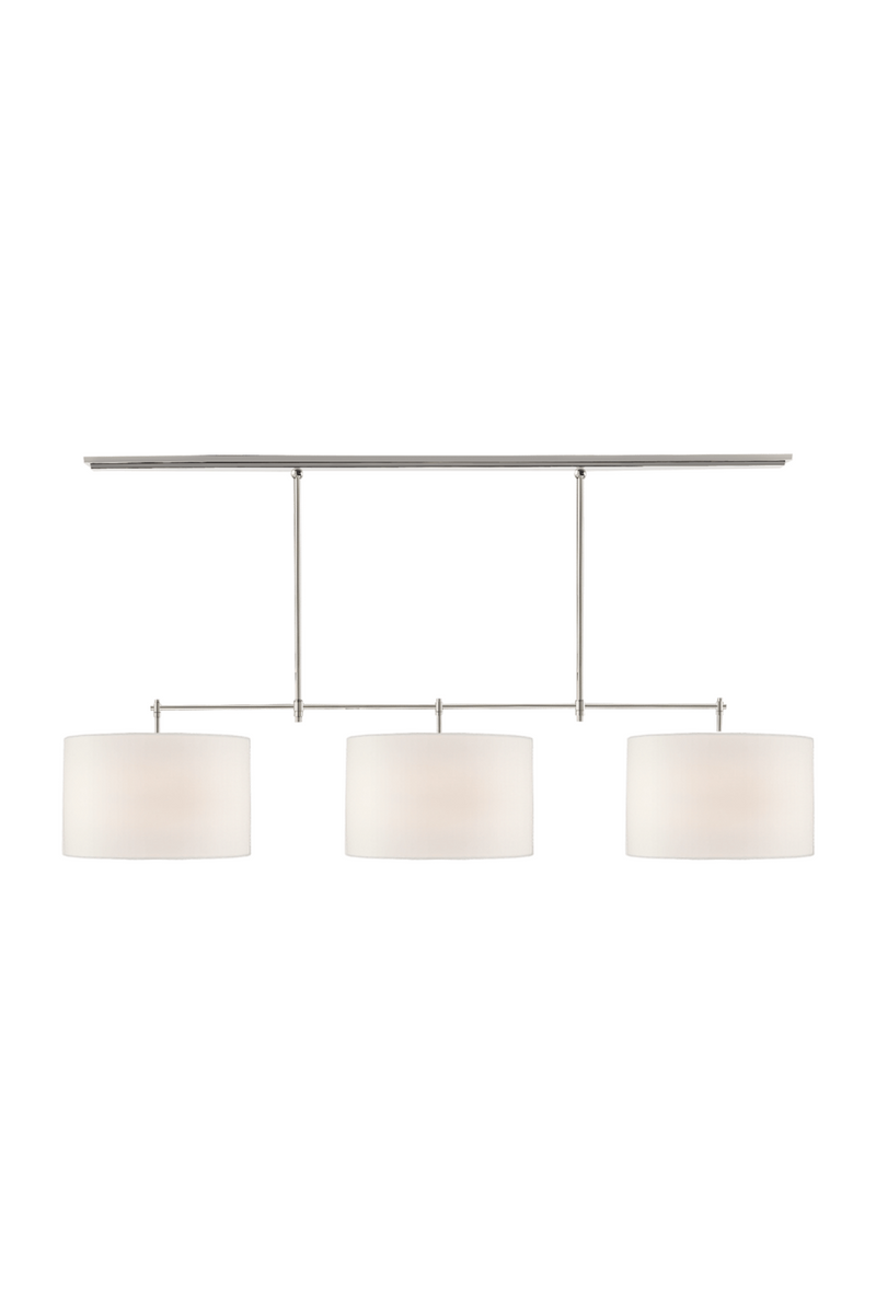 Brass Bar Paper Shade Pendant Light L | Andrew Martin | OROATRADE.com