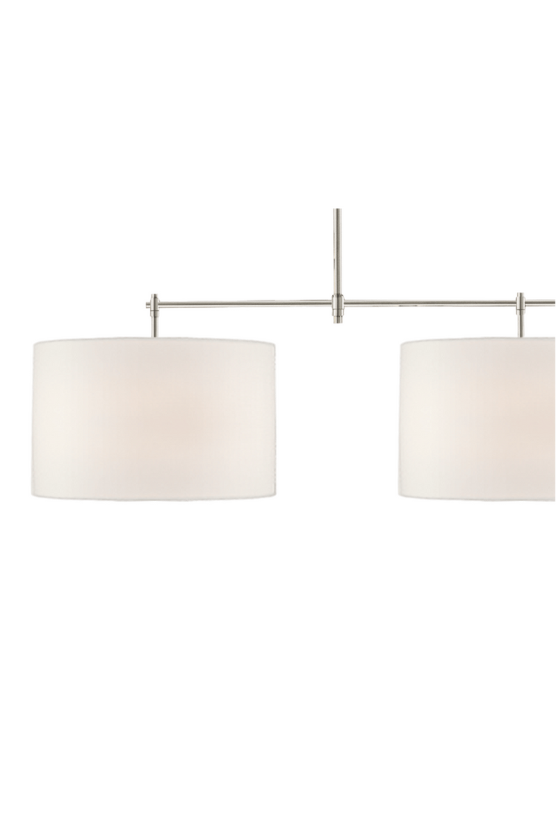 Brass Bar Paper Shade Pendant Light L | Andrew Martin | OROATRADE.com