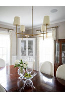 Linen Shades Linear Chandelier | Andrew Martin Bryant | Oroatrade.com