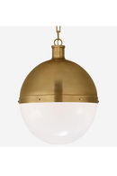 White Glass Ball Pendant Lamp | Andrew Martin Hicks | Oroatrade.com