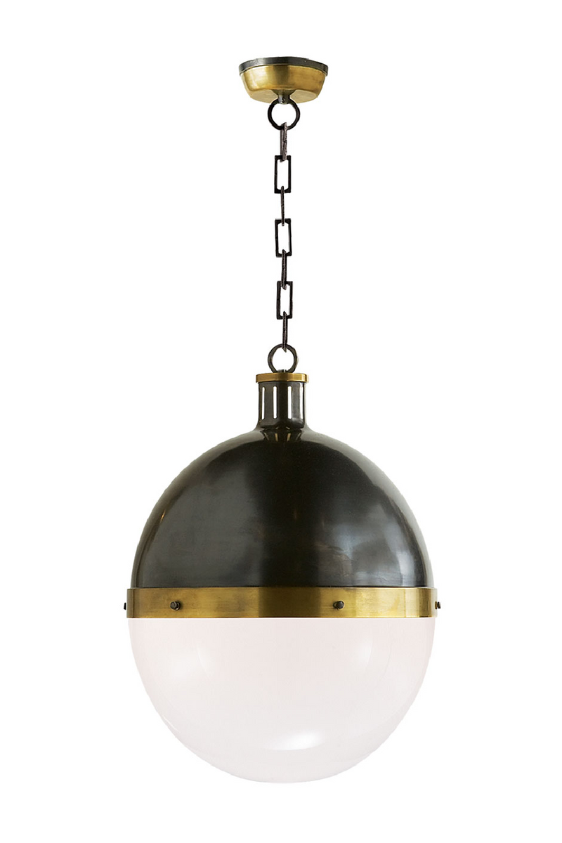Bronze Sphere Pendant Light | Andrew Martin Hicks | Oroatrade.com