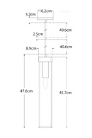 Crackled Glass Tube Pendant Light | Andrew Martin Liaison | Oroatrad.com