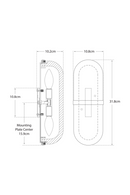 Marble Capsule Wall Light | Andrew Martin Melange