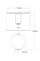 Orb Table Lamp | Andrew Martin Elsie | Oroatrade.com