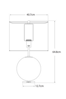 Orb Table Lamp | Andrew Martin Elsie | Oroatrade.com