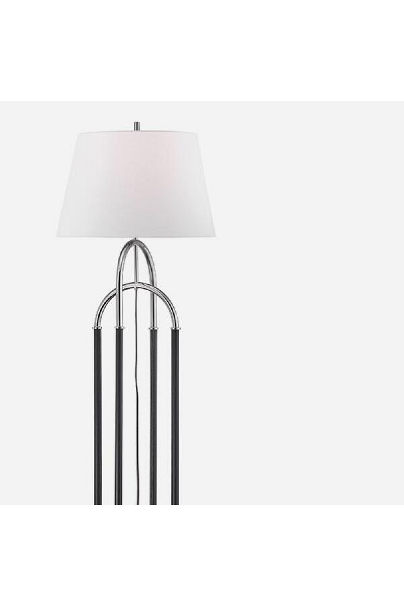 Polished Nickel Floor Lamp | Andrew Martin Arnett | Oroatrade.com