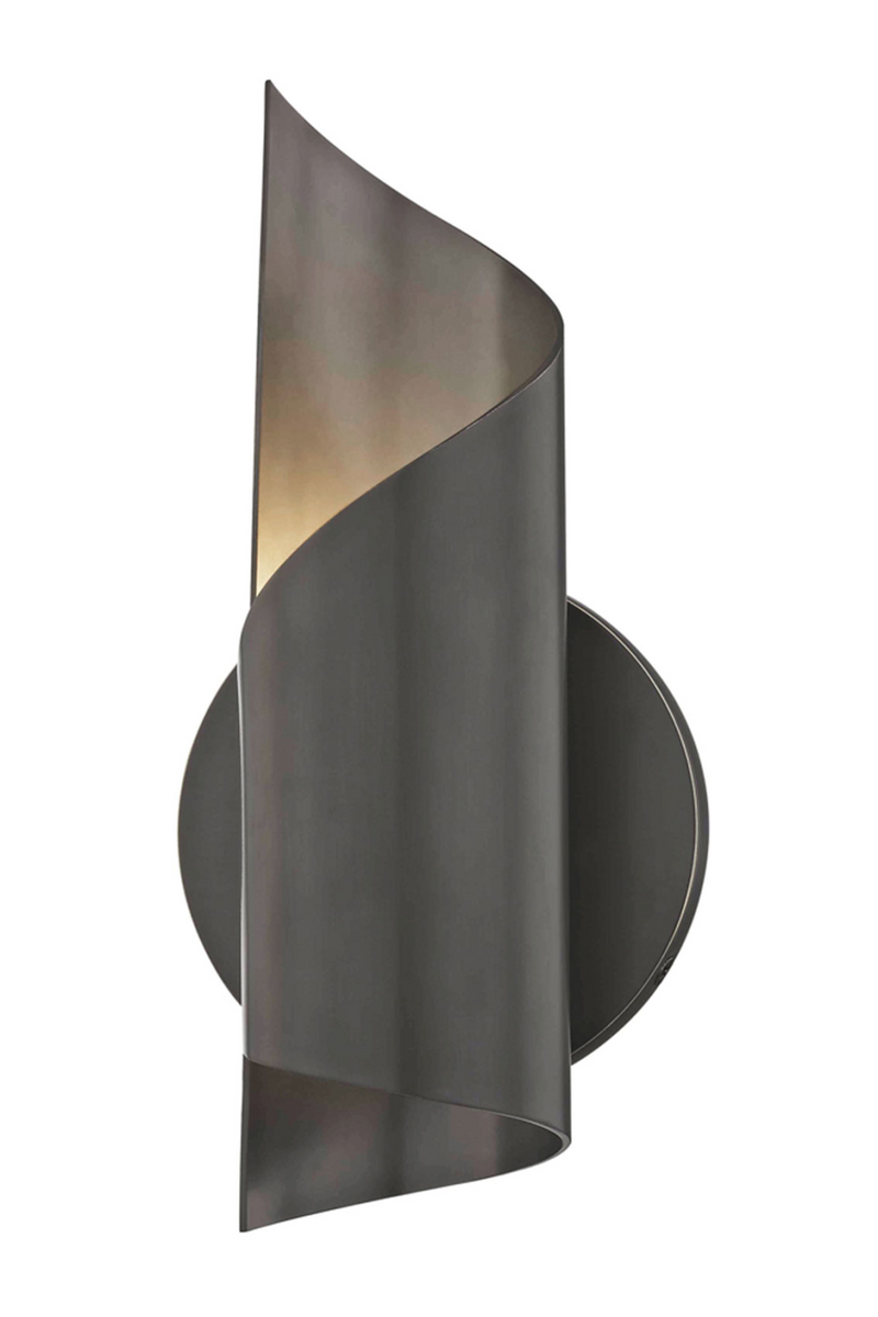 Metallic Cylindrical Wall Light | Andrew Martin Evie | Oroatrade.com