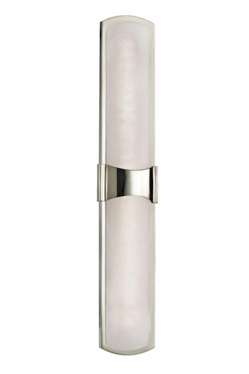 Nickel Framed Alabaster Wall Light | Andrew Martin Valencia | Oroatrade.com