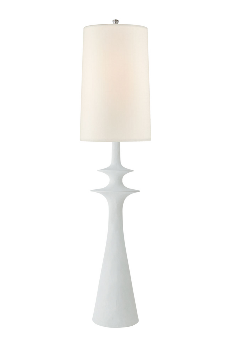 White Sculptural Floor Lamp | Andrew Martin Lakmos | Oroatrade.com