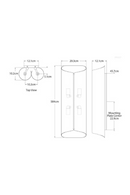 Minimalist Gold Interior Wall Lamp | Andrew Martin Selfoss | Oroatrade.com