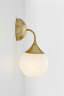 Antique Brass Single Wall Light | Andrew Martin Cristol | Oroatrade.com