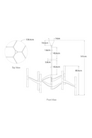 Frosted Glass Tubes Chandelier | Andrew Martin Brenta | Oroatrade.com