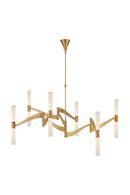 Frosted Glass Tubes Chandelier | Andrew Martin Brenta | Oroatrade.com