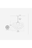 Swirled Glass Orbs Chandelier | Andrew Martin Talia | Oroatrade.com