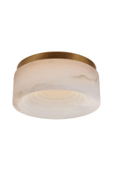 Inverted Round Alabaster Ceiling Lamp | Andrew Martin Otto | Oroatrade.com