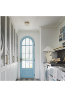 Inverted Round Alabaster Ceiling Lamp | Andrew Martin Otto | Oroatrade.com