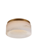 Inverted Round Alabaster Ceiling Lamp | Andrew Martin Otto | Oroatrade.com