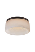 Inverted Round Alabaster Ceiling Lamp | Andrew Martin Otto | Oroatrade.com