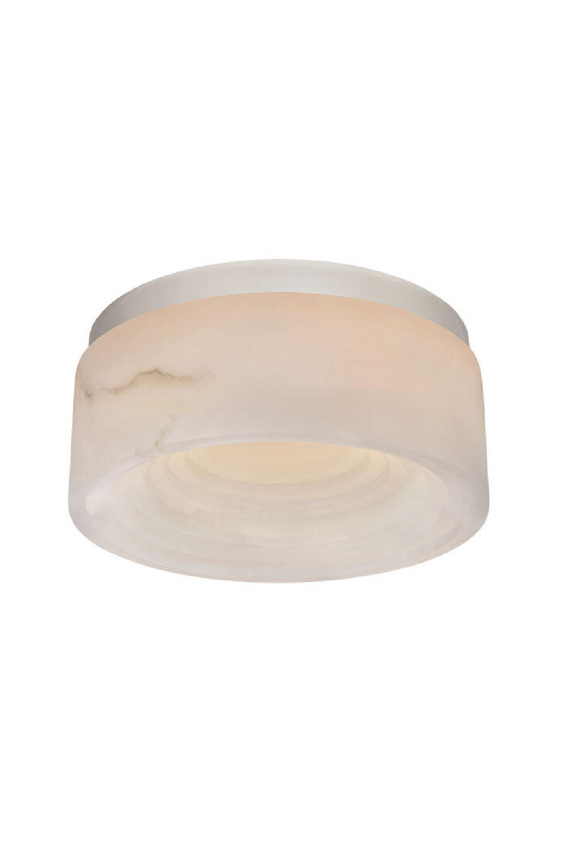 Inverted Round Alabaster Ceiling Lamp | Andrew Martin Otto | Oroatrade.com