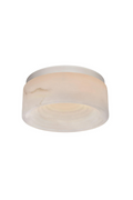 Inverted Round Alabaster Ceiling Lamp | Andrew Martin Otto | Oroatrade.com