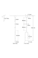 Curved Hook Pendant Lamp | Andrew Martin Rousseau | Oroatrade.com