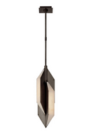 Natural Stone Geometrical Pendant Lamp | Andrew Martin Ophelion | Oroatrade.com